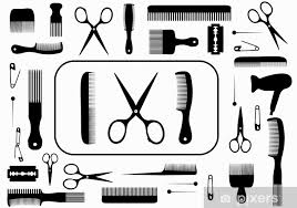 beauty hair salon or barber accessories
