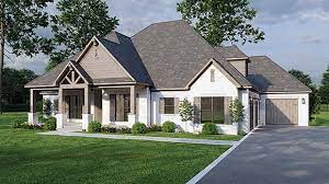 Plan 82437 Craftsman Style With 4 Bed