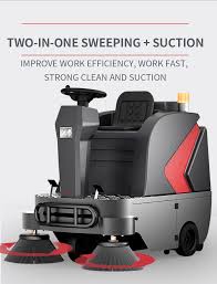 ride on commercial floor sweeper