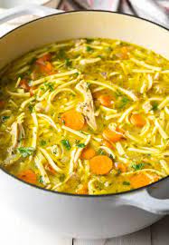 Homemade Chicken Noodle Soup Recipe Video A Spicy Perspective gambar png