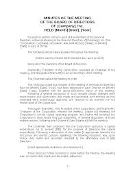 Download Notice Of Board Meeting Template For Free Notice Of