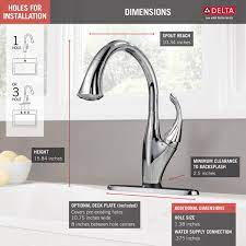 And pull down faucets deliver water right where you need it. Single Handle Pull Down Kitchen Faucet With Touch2o And Shieldspray Technologies 9192t Dst Delta Faucet