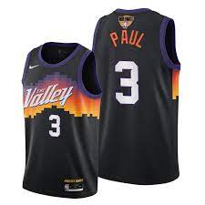Phoenix suns center deandre ayton tweeted out an autographed jersey from nba mvp nikola jokic of denver nuggets. Chris Paul Phoenix Suns 2021 Nba Playoffs Jersey Black
