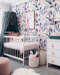 moody removable wallpaper nursery wall