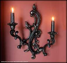 Victorian Gothic Wall Sconce Double