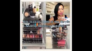 muji or any acrylic makeup storage