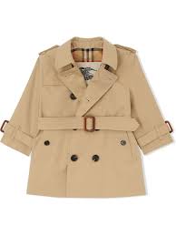 Burberry Kids Double Ted Trench