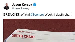 Oklahoma Trolls Fans And Media With Fake Depth Chart Ahead