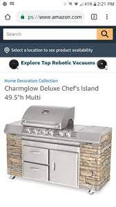 charmglow deluxe chef s island 49 5 h