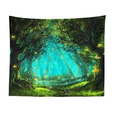 Forest Tapestry Forest Wall Hanging