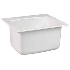 Mustee 6725155 Utility Sink White For