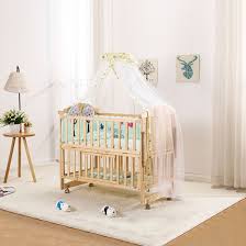 Baby Cradle Wooden Baby Crib