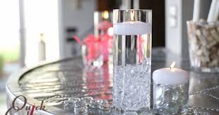 Clear Acrylic Diamond Vase Filler And