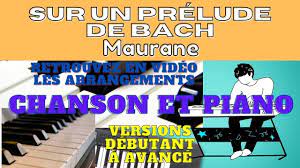 Sur un Prélude de Bach - Maurane - Chanson et Piano - YouTube