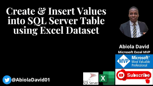 insert values into sql server table