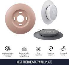Wall Plate Cover For Google Nest Thermostat 2020 Wasserstein White
