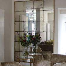 Antique Mirror Wall