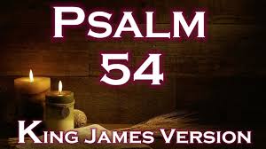 PSALM 54 King James Holy Bible - YouTube