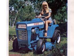 tiny tractor ford lgt 120 garden