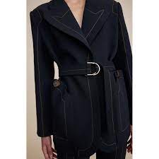 jackets coats vests acler black