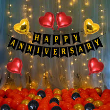 happy anniversary decoration items with