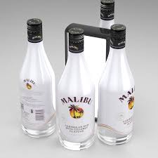A beautiful blend of traditional caribbean white rum, coconut and. Malibu Caribbean Rum 700ml 3d Model 27 Max Free3d