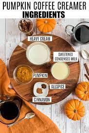 pumpkin coffee creamer recipe shugary