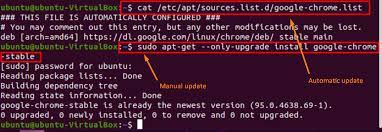 how to update google chrome on ubuntu
