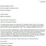 Compliance Officer Cover Letter Example Cover Letter And