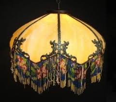 antique lamp shades victorian lamps