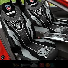 Nfl Las Vegas Raiders Silver Black Car