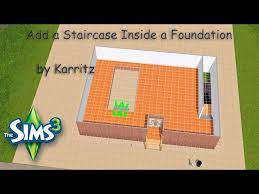 Place Stairs Inside A Foundation