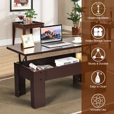 Costway Lift Top Coffee Table Pop Up