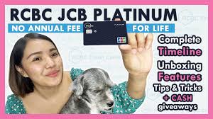 rcbc jcb platinum credit card
