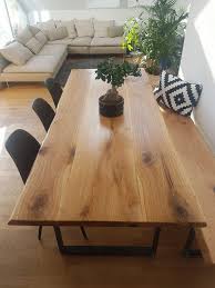 Up to 20% off every day. Dining Table Oak Wood Table Solid Wood Tree Table Oiled Table Etsy Oak Dining Table Dining Table Rustic Dining Room