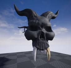 evil skull 1 3d model 10 unknown