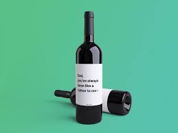 The living wine labels app is a free, mobile application available for ios and android devices. Funny Father S Day Wine Labels Popsugar Food