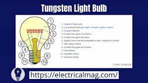 what is tungsten light bulb