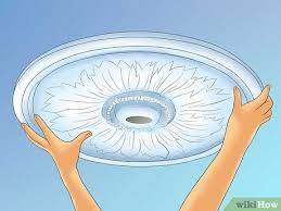 How To Put Up A Ceiling Rose 12 Steps