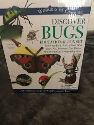 Discover Bugs Educational Box Set Wonders Of Learning New Books Stickers Chart