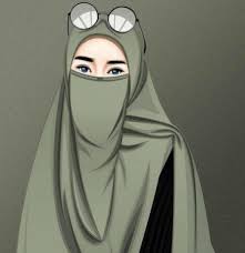 Berhijab dan berkacamata bukanlah sebuah kesalahan. 1001 Gambar Kartun Muslimah Tercantik Terkeren Terlengkap