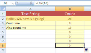 3 Examples Of How To Count Characters In Excel By Len Function