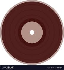 Vinyl Disc Isolated Icon Design