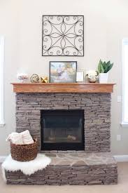 To Paint Stone Tile Fireplace