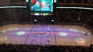 View Of The Ice From My Seat Picture Of Xcel Energy Center