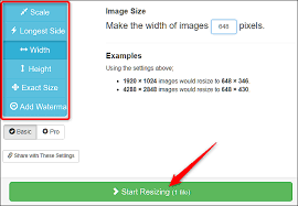 Click on start to resize your photo. How To Resize Images And Photos In Windows