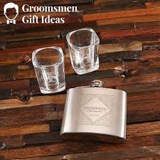 5oz Flask Groomsmen Gift Set