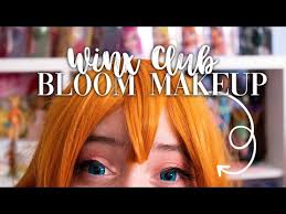 winx club bloom makeup tutorial you