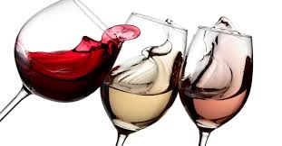 vin blanc vin rosé et vin rouge