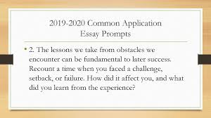 Advice on brainstorming/writing your common app essay. 2020 Talks The College Essay Ppt Download